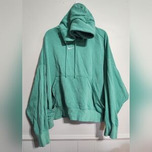Nike Women's Mint Green Hoodie